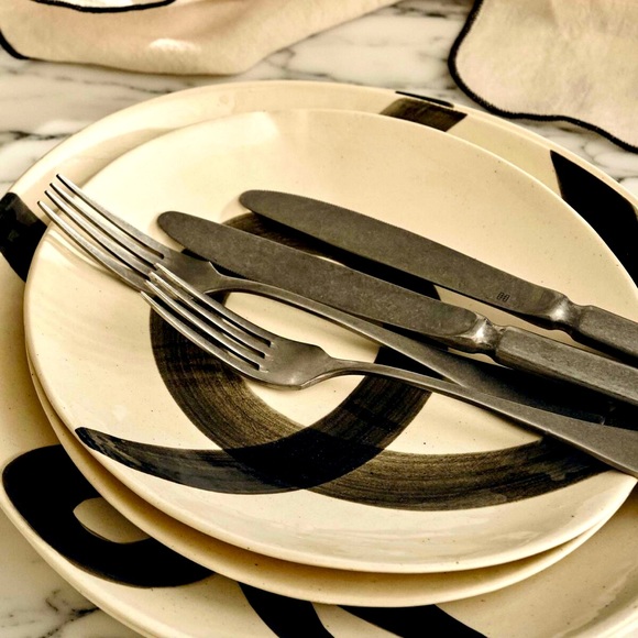 Soho Home - Stonewashed Cutlery, Set of 24 - Picture 2 of 7